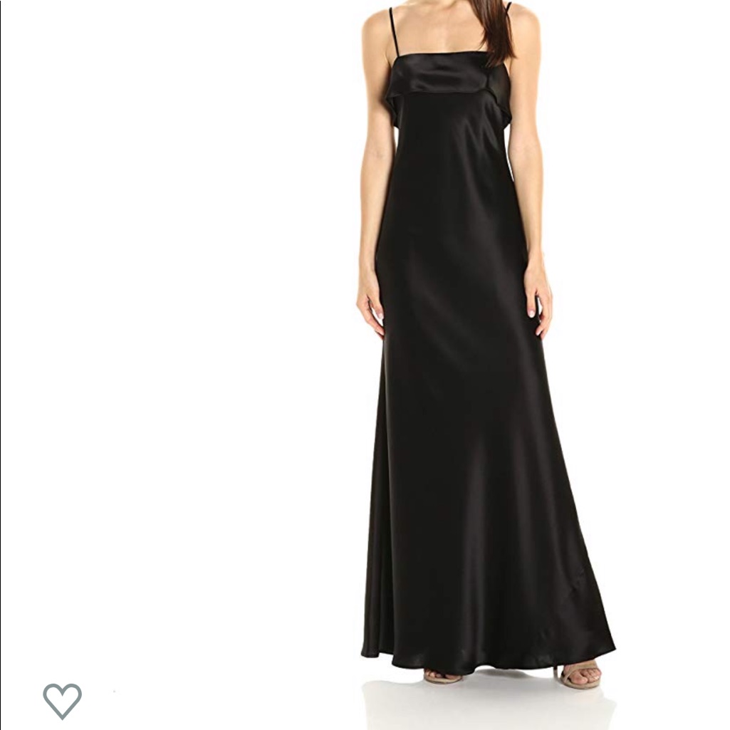 Abs Bias Cut Draped Slip Gown Dress Sz 4 Nwt